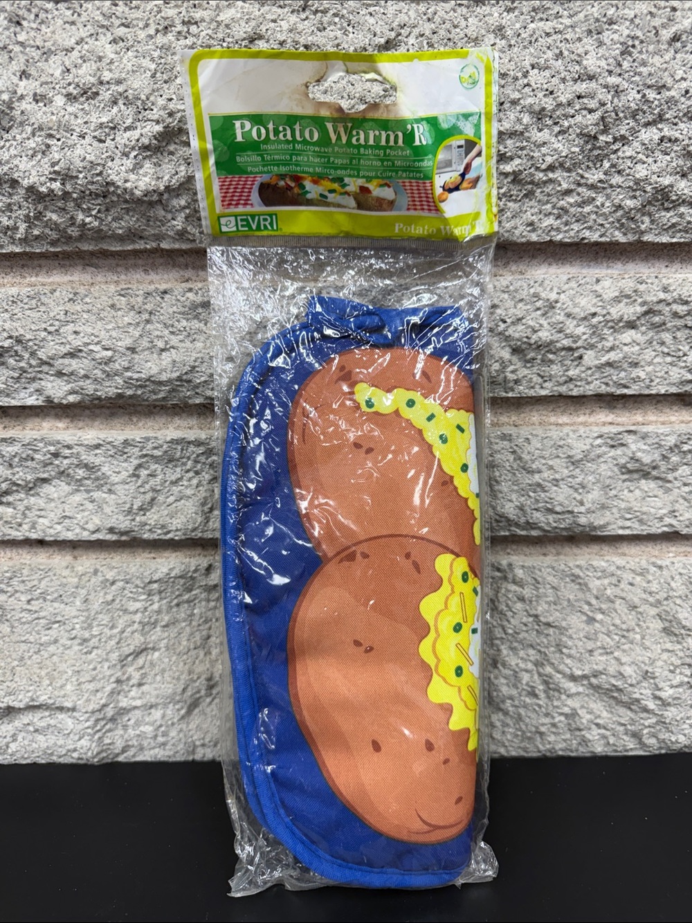 EVRI Blue Potato Warm'R Microwave Potato Pocket